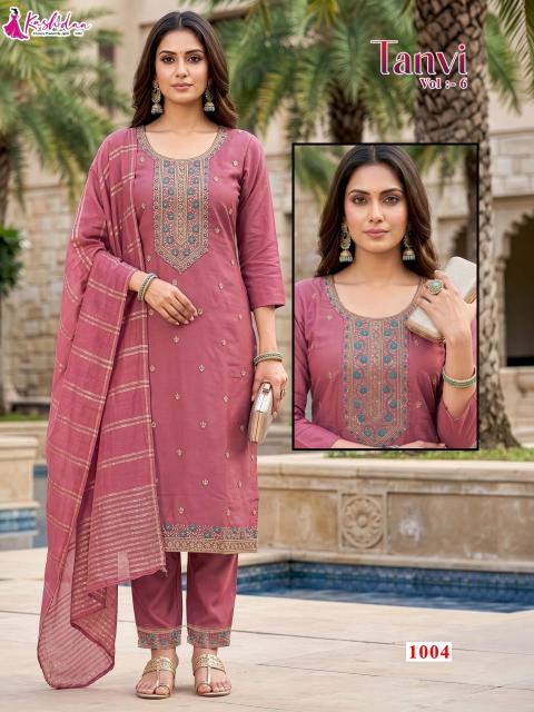 Kashidaa tanvi embroidered kurtis wholesale